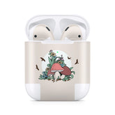 Kawaii Apple Airpod Skins, Mushroom Airpods Sticker for airpods 1 & 2 Vinyl 3m, Airpods skin earbuds, Airpods Protective Full wrap Cover - Tackydesign